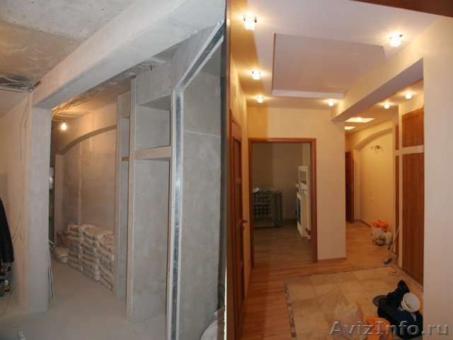 штукатурка, шпатлевка, обои, ламинат, откосы, покраска, потолок, стены., фотография 9