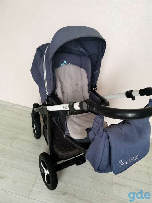 Детская коляска Baby Design Husky 2в1 плюс зимний конверт, фотография 9