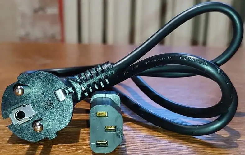 Кабель питания 220v-CPU, фотография 2