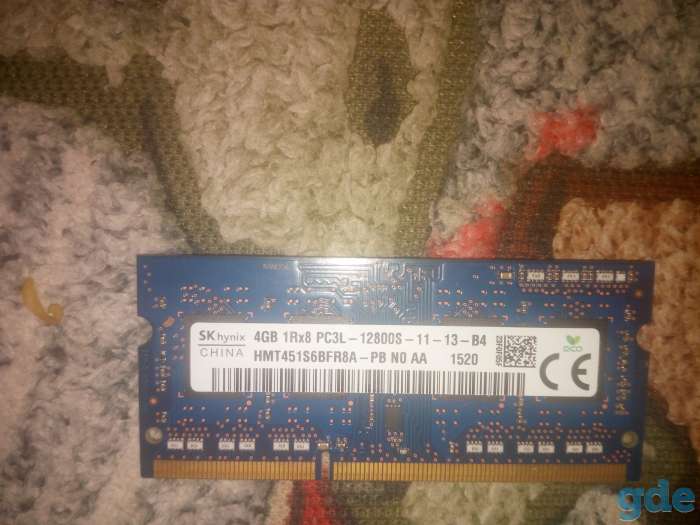 Оперативная память (ноутбук 4gb ddr3L), фотография 1