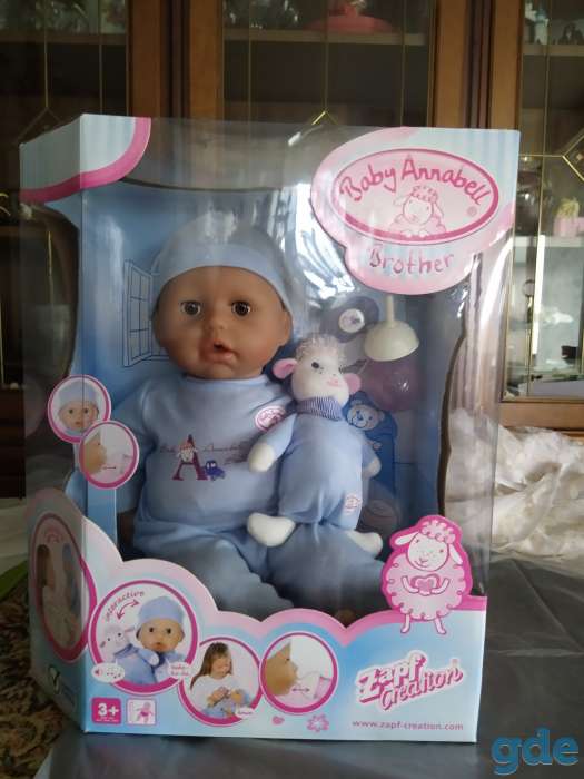 Кукла Baby ANNABELL(46см,мальчик) с мимикой , пр-ль Zapf Creation(Германия), фотография 1
