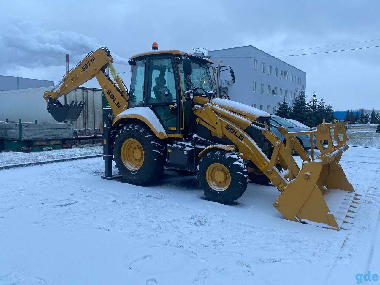 Продается экскаватор-погрузчик SDLG B877F, фотография 6