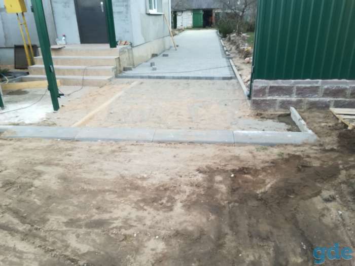 Укладка тротуарной плитки, фотография 4