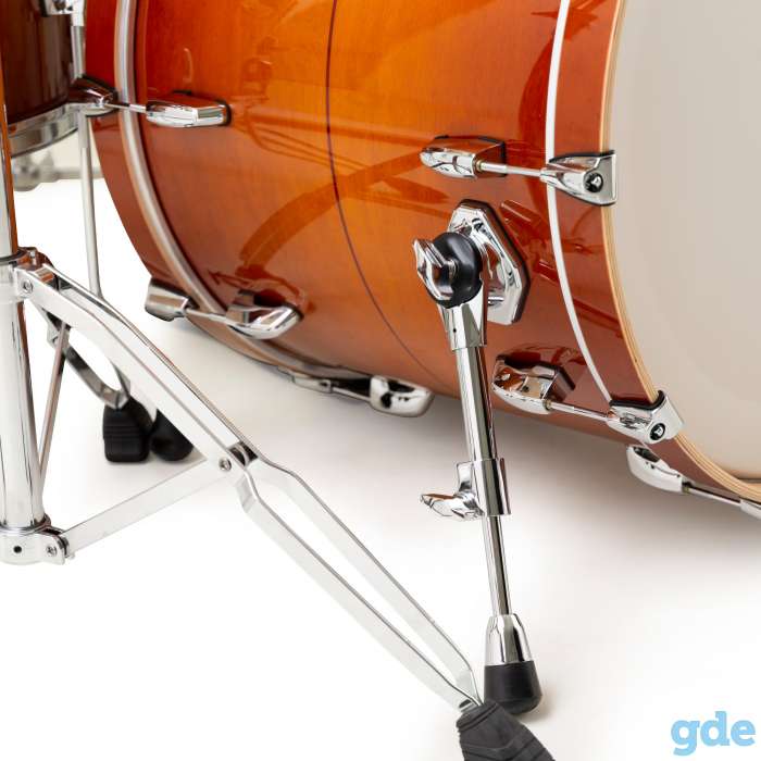 Pearl MCT924XEP/C840 Masters Maple Almond Red Stripe 4-Piece Shell Set, фотография 3