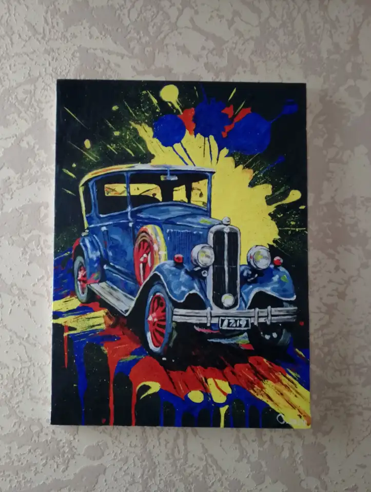 Картина Ретро автомобиль, фотография 1