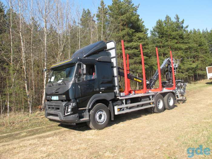 Лесовоз Volvo FMX и  Kesla 2009ST, фотография 1