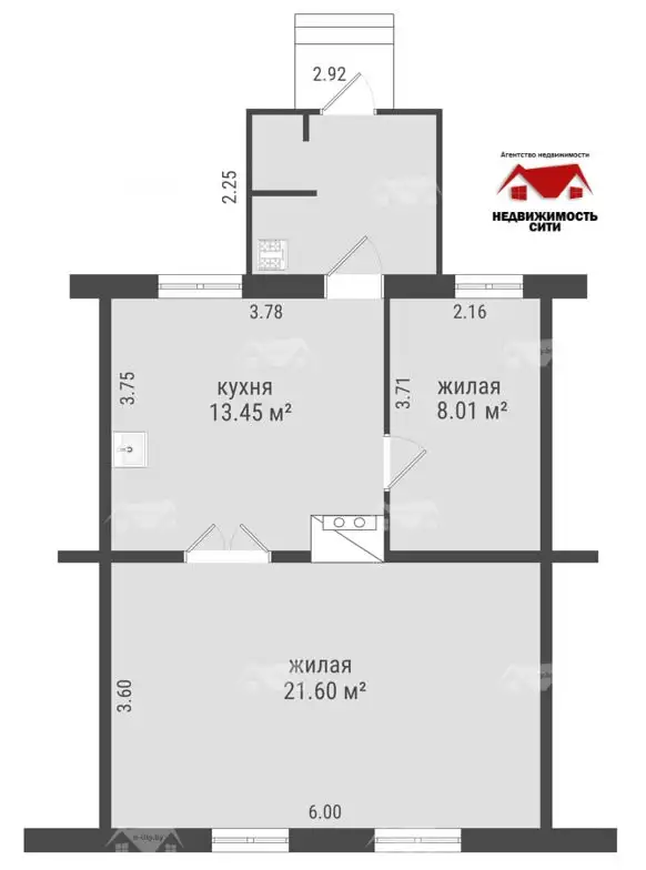 2-комн. квартира у.Я.Коласа д.10 г.Осиповичи, фотография 2