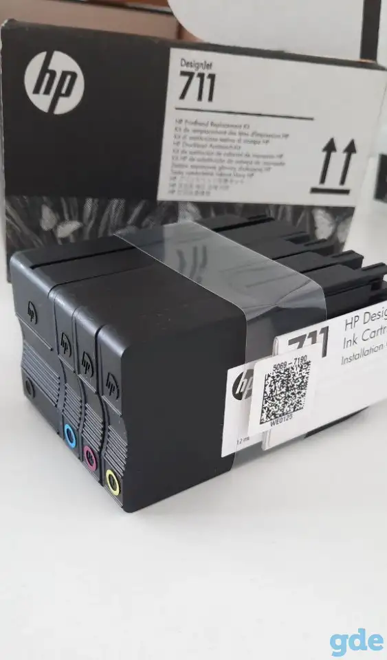 Картриджи HP 711 ОРИГИНАЛЬНЫЕ. НОВЫЕ И Б.У, фотография 5