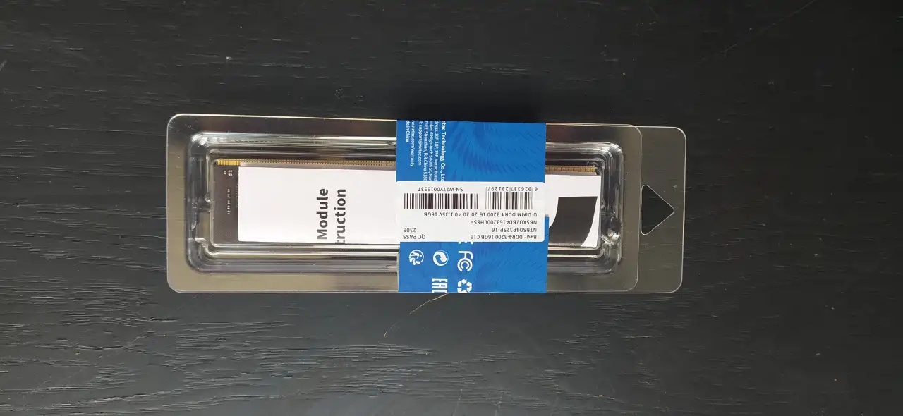 ОЗУ Netac Basic 16GB DDR4, фотография 2