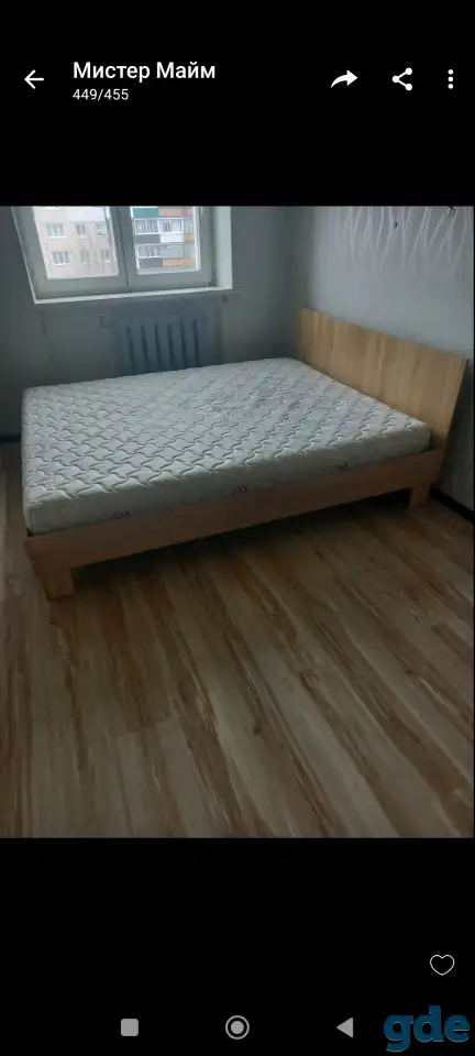 Кровать и матрас, фотография 1