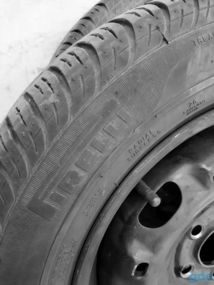 ПРОДАМ не Бобруйск и не Китай!   Pirelli Cinturato 165/70 R14, Италия, б/у, ЛЕТО, остаточная глубина протектора, фотография 3