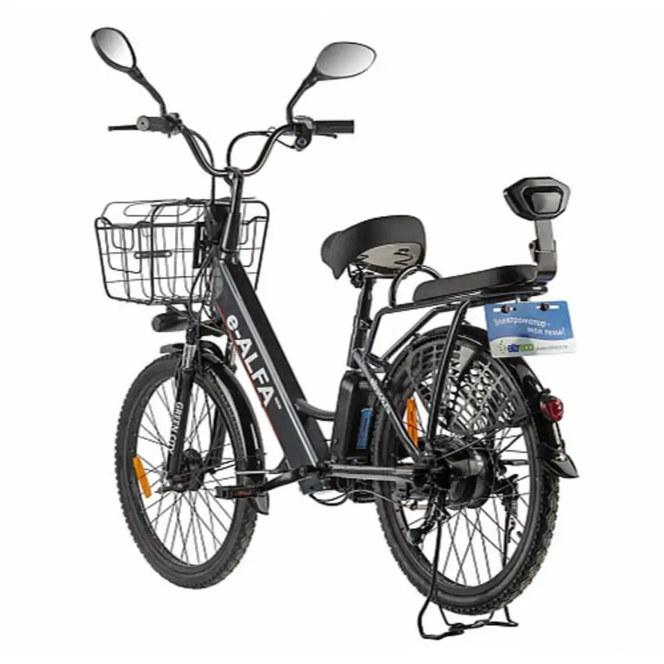 Электровелосипед eltreco green city e-alfa new 350w, фотография 3