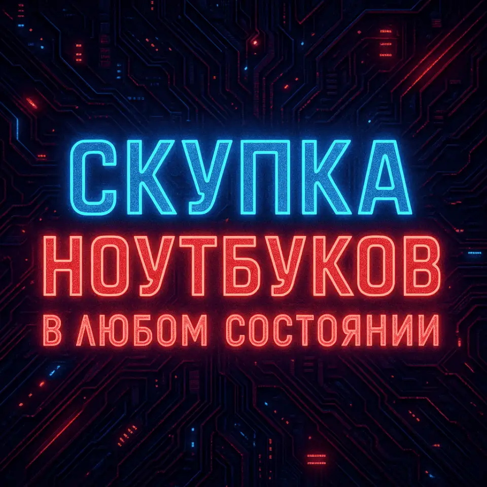 СКУПКА НОУТБУКОВ В ЛЮБОМ СОСТОЯНИИ, фотография 1