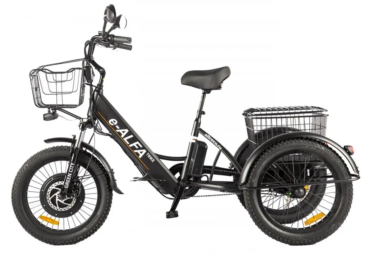 Трицикл green city e-alfa trike, фотография 9