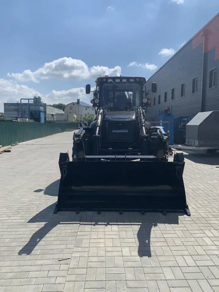 Аренда экскаватора-погрузчика Shanmon 388H (2025 г.в.), фотография 4