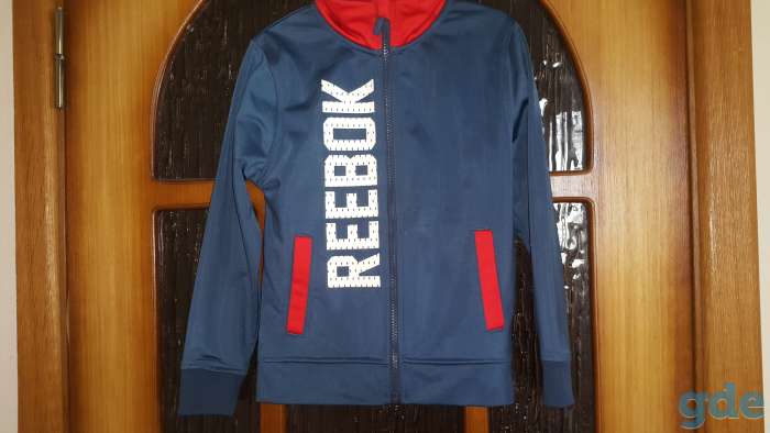 Спортивная кофта Reebok оригинал для мальчика. Размер 128, фотография 1