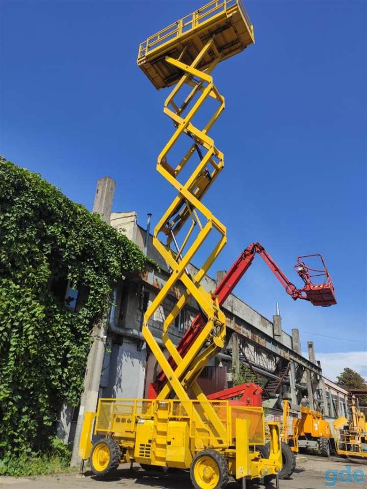 Услуги по аренде ножничного подъемника Genie GS5390 (18 метров), фотография 2