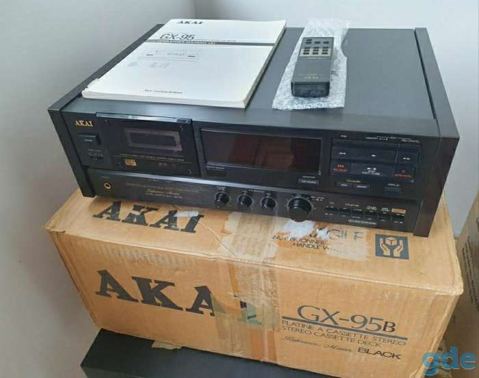Японская кассетная дека Akai gx-95, фотография 1