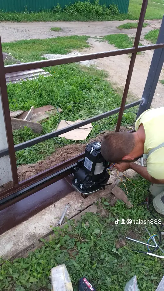 Ворота откатные, фотография 7