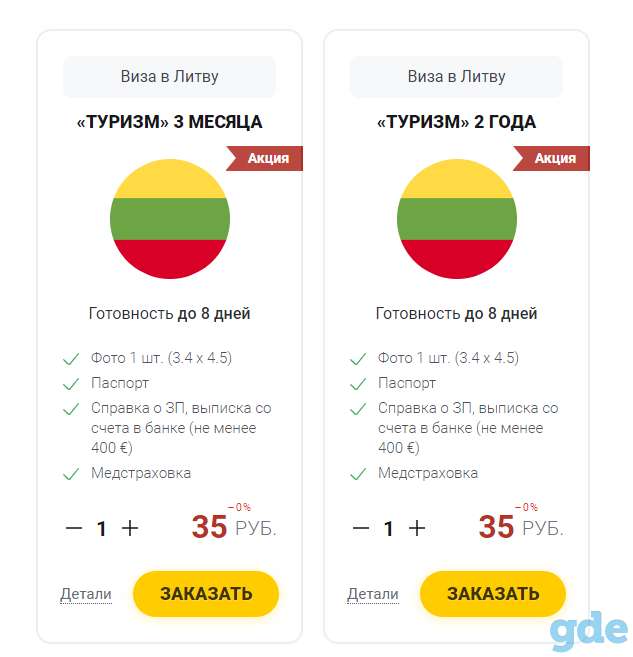 Оформление шенгенских виз, фотография 1
