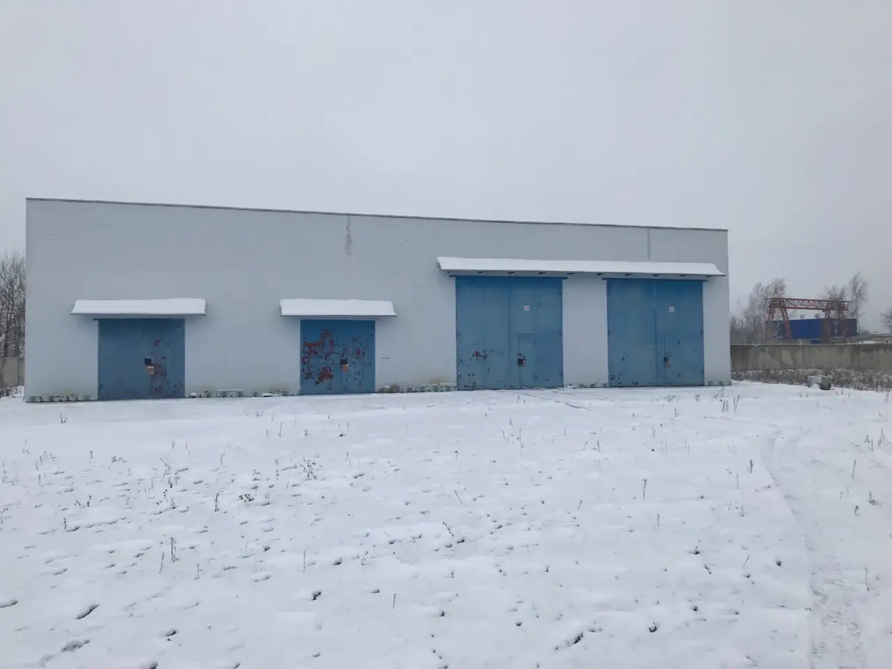 Гаражи для большегрузной техники, ст. Калий-1, фотография 1