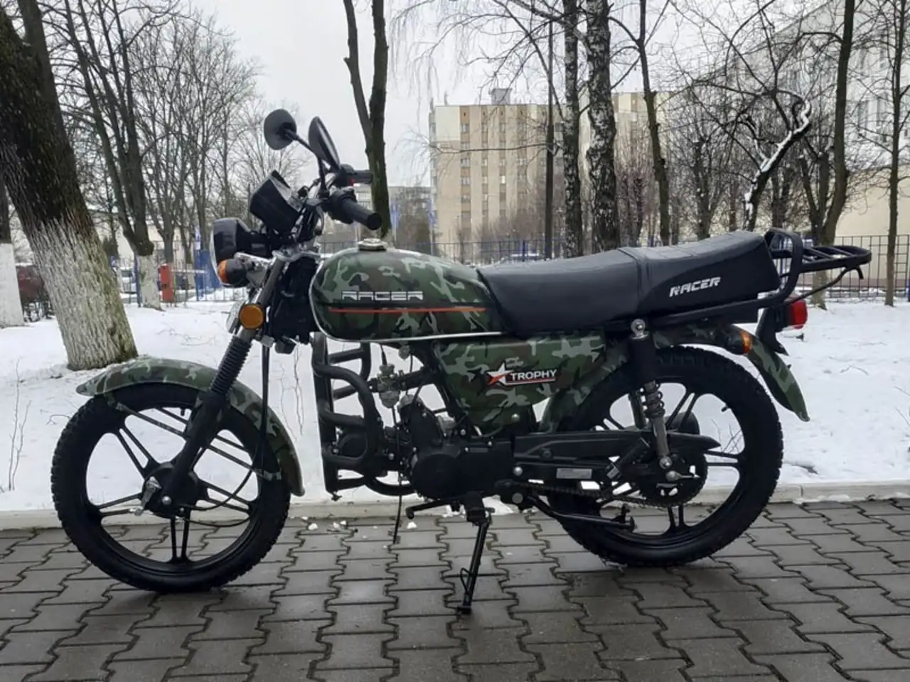 Мотоцикл racer trophy rc110n-k, фотография 9