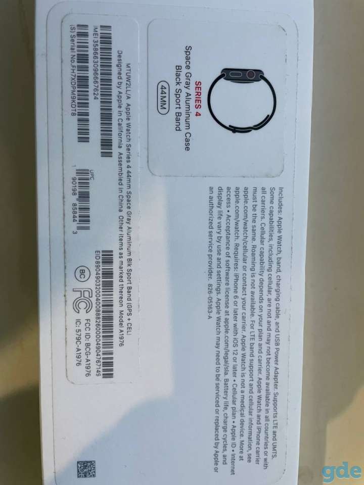 Умные часы Apple Watch series 4 ,44мм, фотография 8