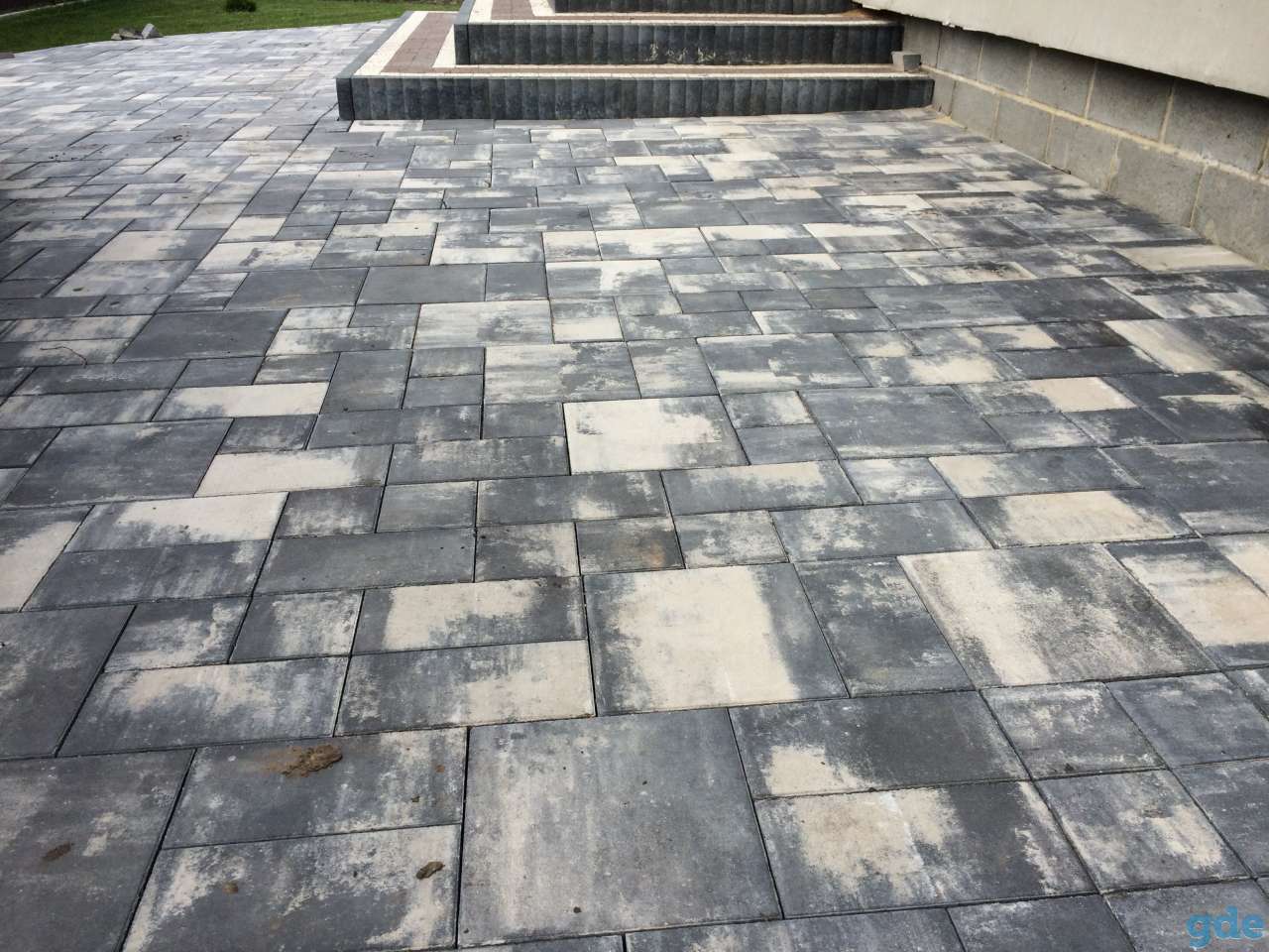 Укладка тротуарной плитки, фотография 3