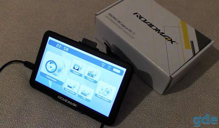 Автомобильный навигатор ROADMAX (версия MS-7), фотография 1