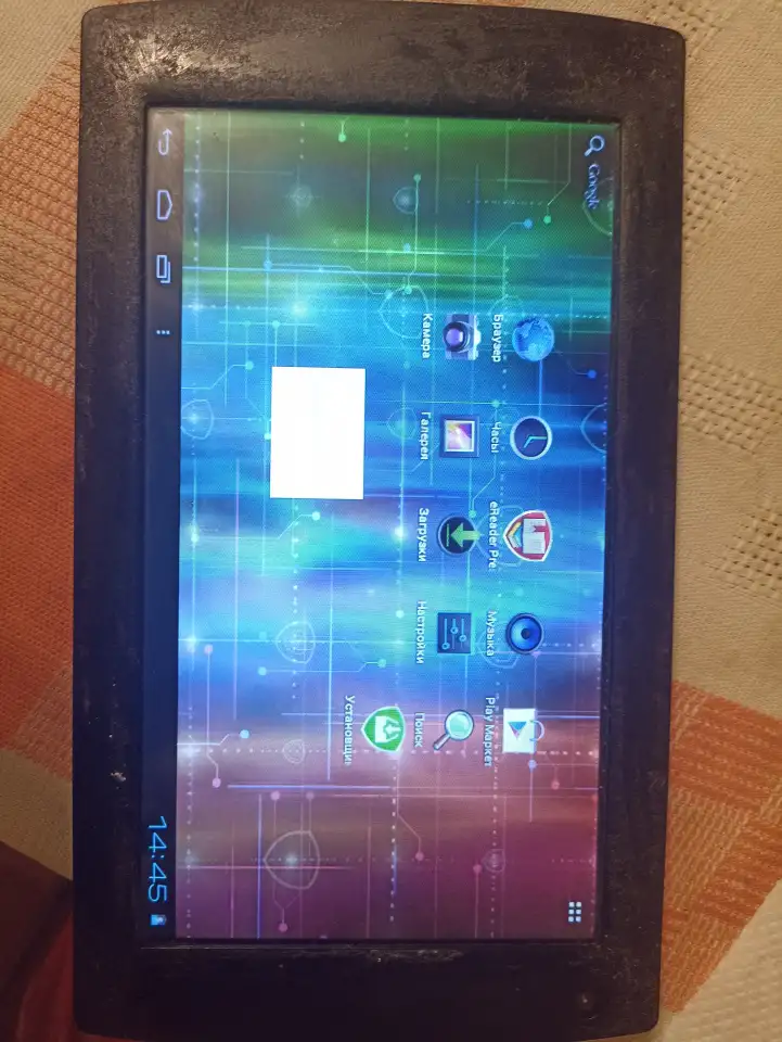 Планшет Prestigio Multipad PMP3270B на запчасти без зарядки, фотография 1