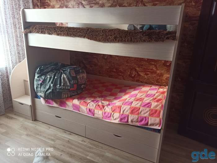 Продается двухъярусная кровать.В хорошем состоянии., фотография 3