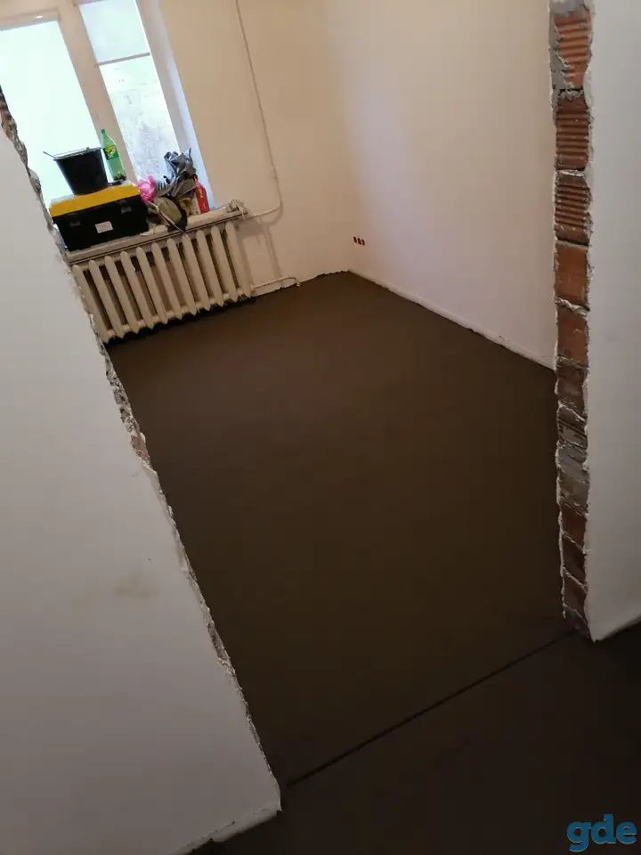 Стяжка пола Полусухая, в Квартире, Комнате, гараже и т. д, фотография 1