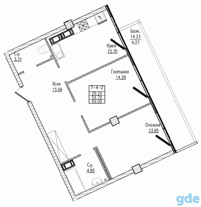 Продам квартиру, Волгоградская 11, фотография 1