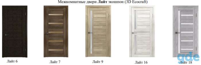 Двери из экошпона серии Лайт, фотография 1