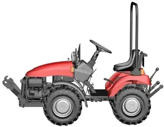 Минитрактор МТЗ Беларус 152 c двигателем RATO R420E, фотография 8