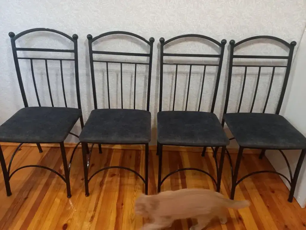 Кованый стул ручной работы., фотография 1
