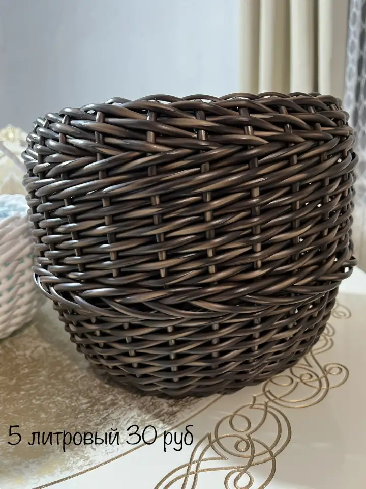 корзины из ротанга, фотография 4