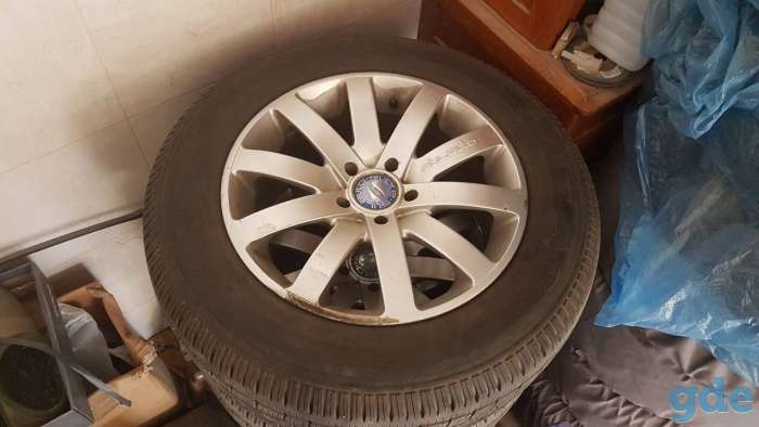 Литые диски Stilauto 5+5 (225/65R17) с резиной, фотография 1