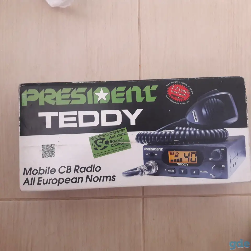 Автомобильная рация President TEDDY, фотография 1