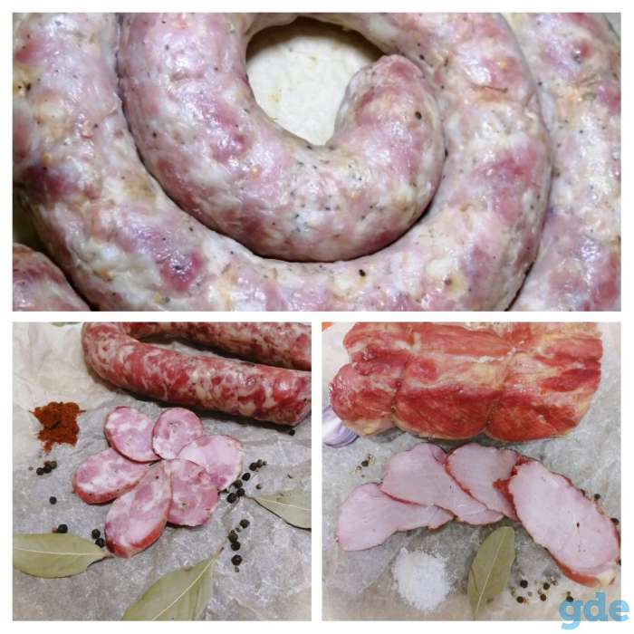Домашние копчености и деликатесы из мяса, фотография 1