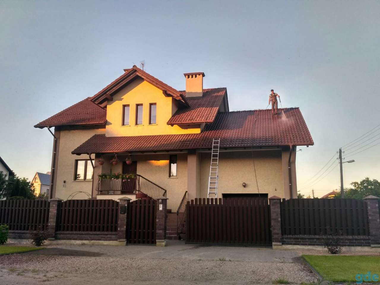Очистка и покраска крыш, фотография 4